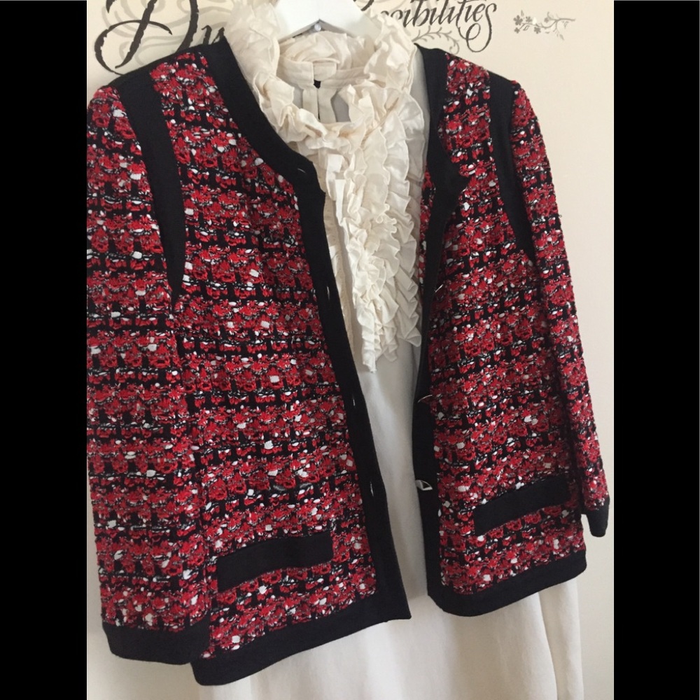 St. John Tweed Blazer - image 1